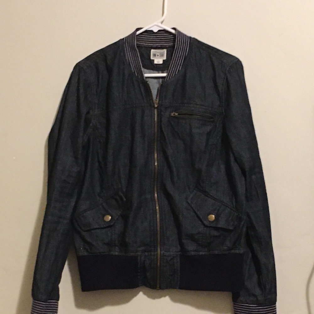Converse One Star Black Jean Jacket